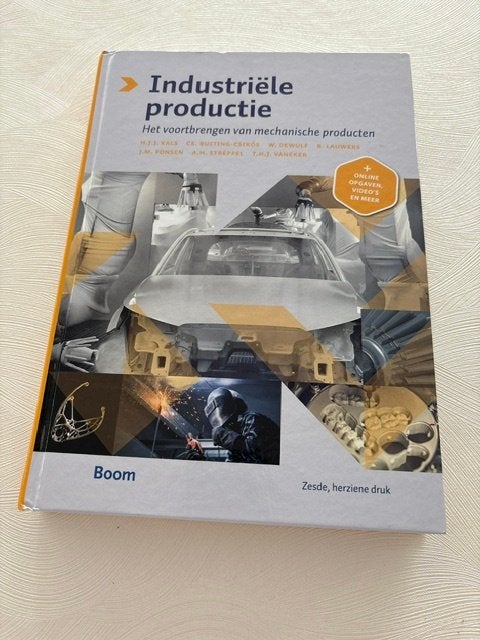 industriele productie, Boeken, Studieboeken en Cursussen, Ophalen of Verzenden, Zo goed als nieuw, Overige niveaus, Kals