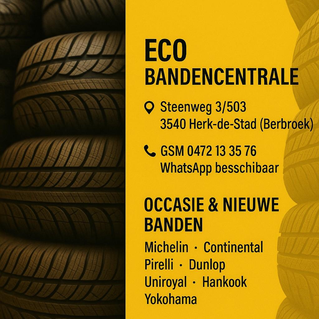 A merken occasie banden en nieuwe centrale Zonder afspraak, Ophalen