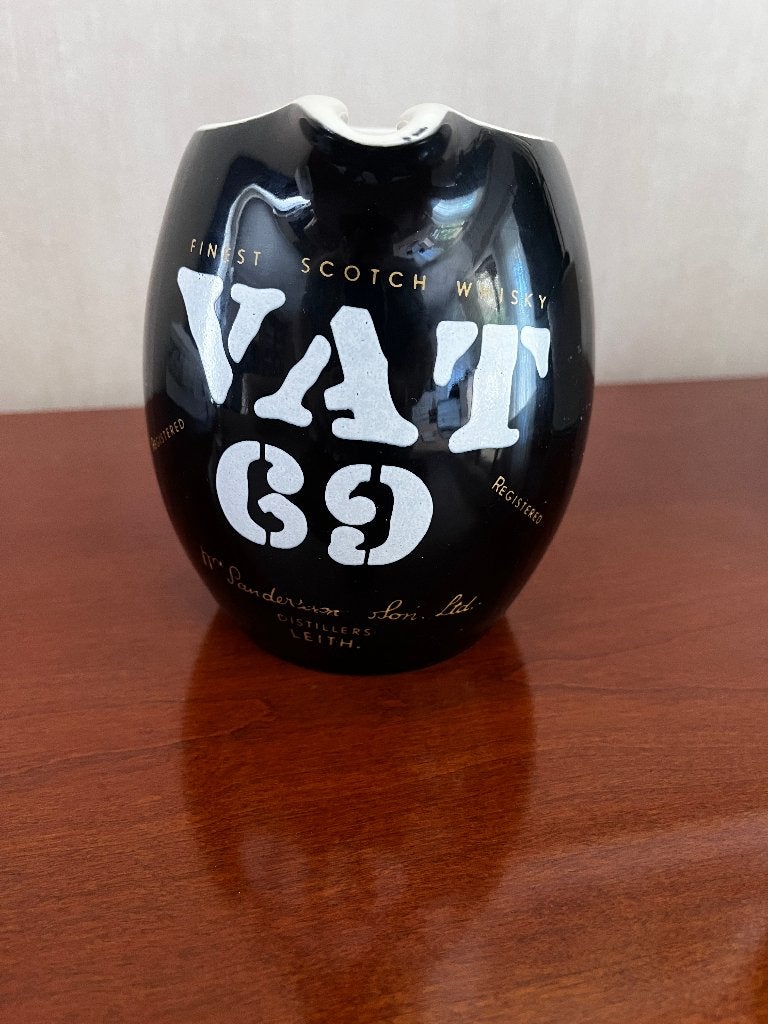 Cruche à whisky et glaçons VAT69, Enlèvement