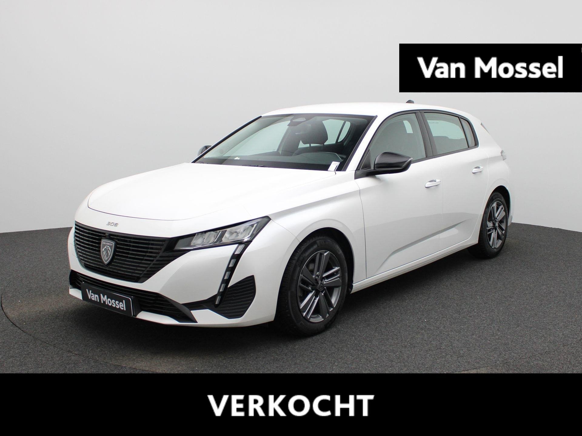Peugeot 308 1.2 PureTech 130 S&S Active Pack NAVI | PDC | CA, Voorwielaandrijving, Stof, Gebruikt, Wit
