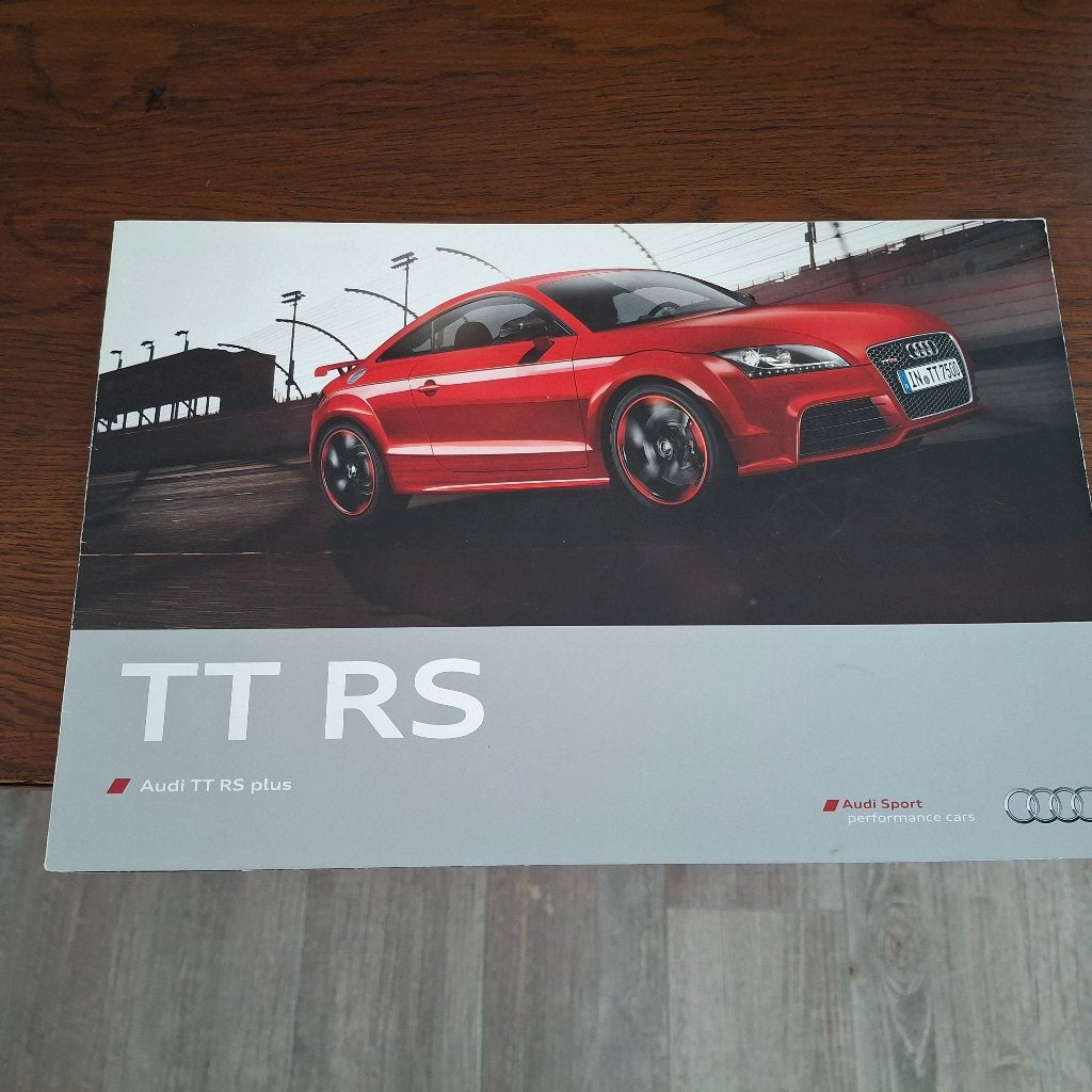 Audi  TT RS  -  Audi TT RS plus      02/2012, Enlèvement ou Envoi, Neuf, Audi