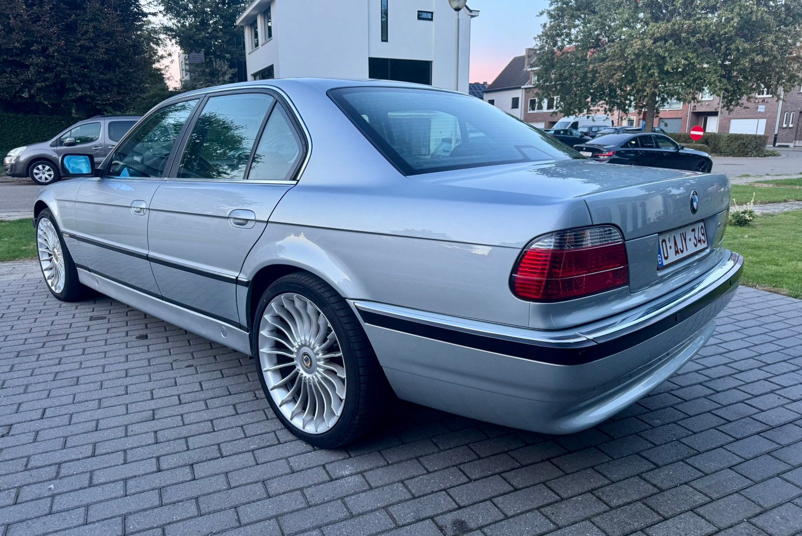 BMW E38 oldtimer, Auto's, Automaat, Achterwielaandrijving, 7 Reeks, Leder