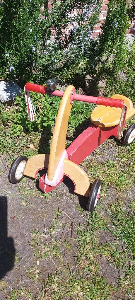 houten loopfiets, Kinderen en Baby's, Ophalen, Gebruikt, Loopfiets