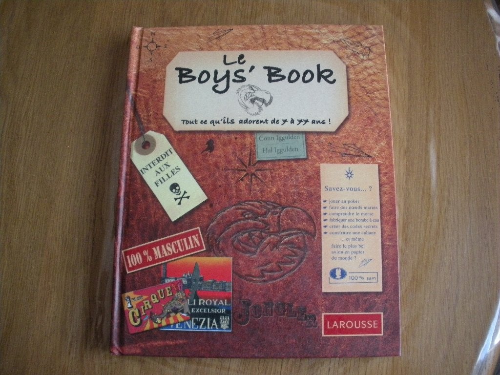 Livre "Le boys'book", ouvrage de LAROUSSE de 2007., Larousse, Comme neuf, Enlèvement, Non-fiction