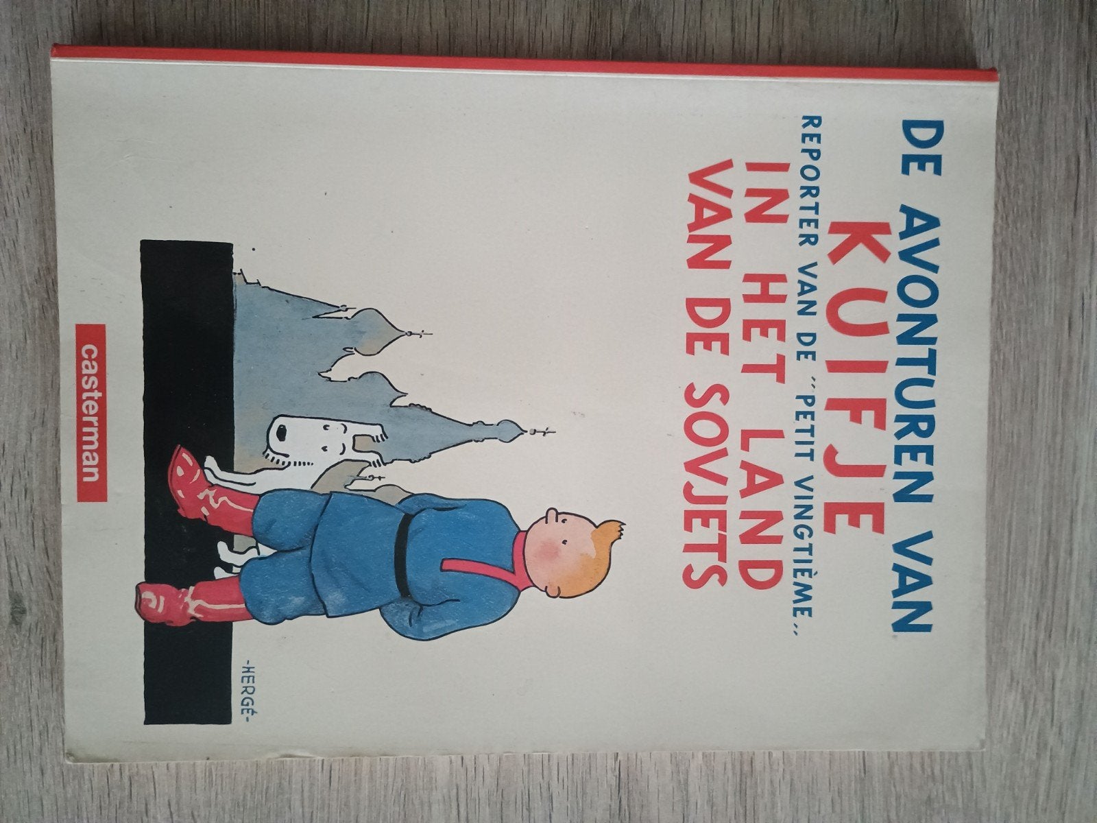 kuifje, Boeken, Ophalen