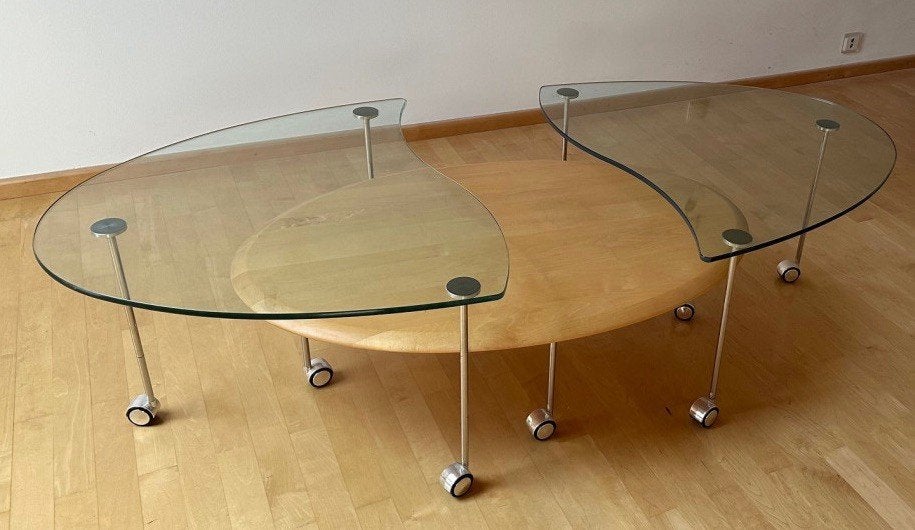 vintage salontafel, Ophalen
