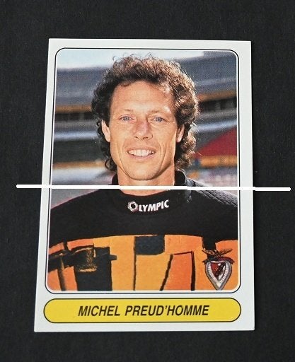 Panini/Étoiles du football européen/Michel Preud'homme, Envoi, Neuf, Affiche, Image ou Autocollant