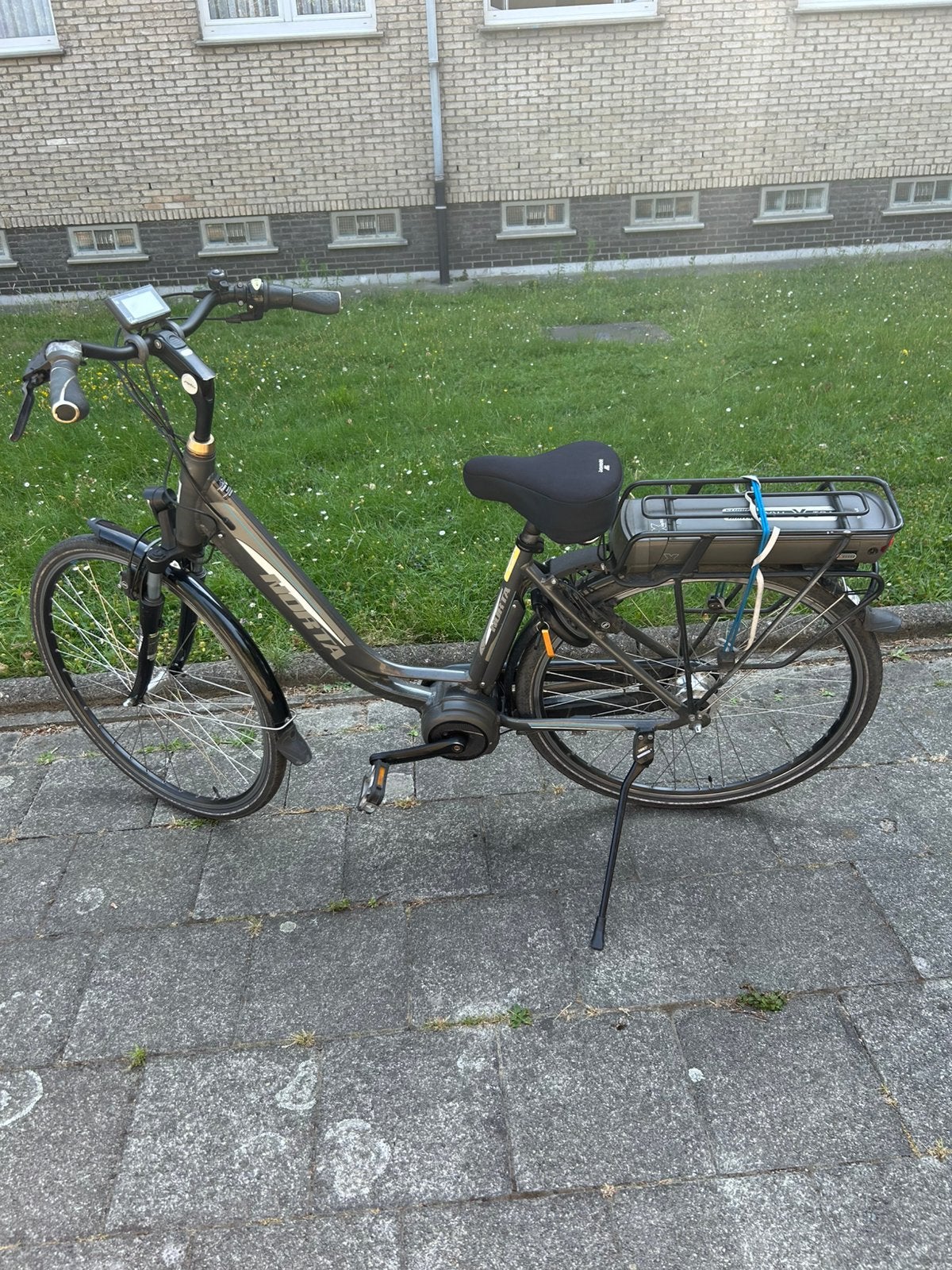 Norta elektrische fiets met middenmotor in goede staat, Fietsen en Brommers, Elektrische fietsen, Ophalen, Zo goed als nieuw, 50 km per accu of meer