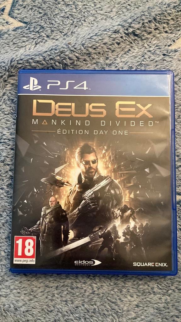 Deus Ex Day One-editie (PS4)., Ophalen of Verzenden, Zo goed als nieuw