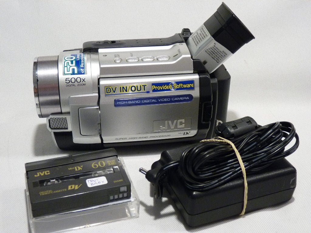 JVC GR-DVL167EG MiniDV, accu+oplader, Ophalen of Verzenden, Zo goed als nieuw, 8 tot 20x, Mini DV