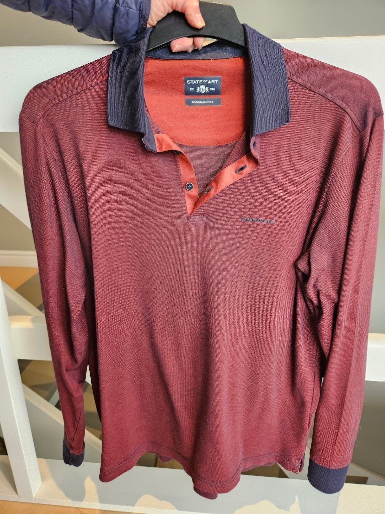 T shirt, Maat 52/54 (L), Zo goed als nieuw, Rood, Ophalen