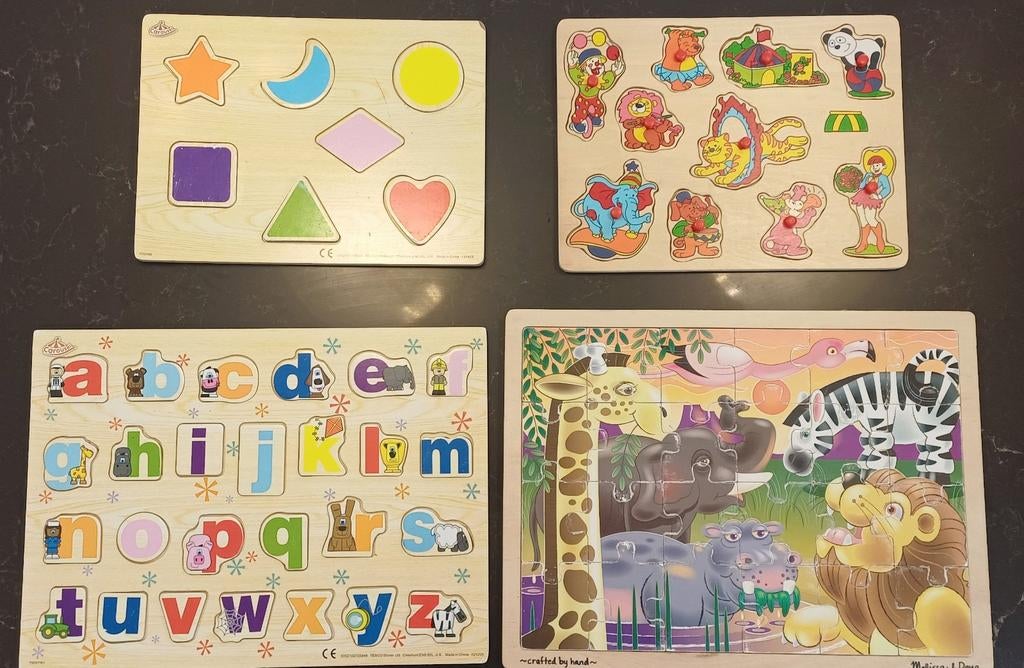 Puzzles en bois, Enlèvement