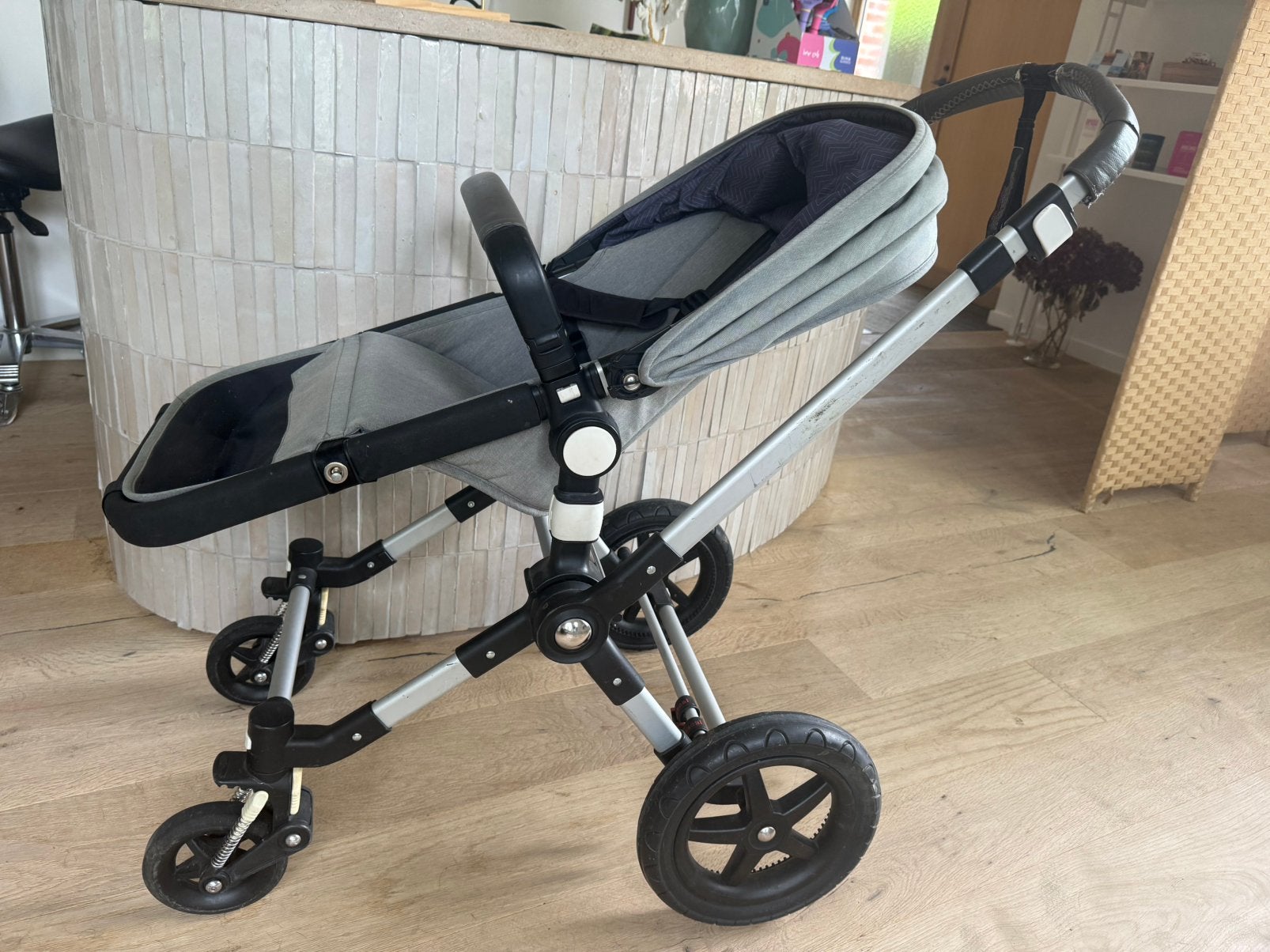 Buggy bugaboo mey voetenzak en regenhoes, Kinderen en Baby's, Ophalen, Gebruikt, Bugaboo, Combiwagen