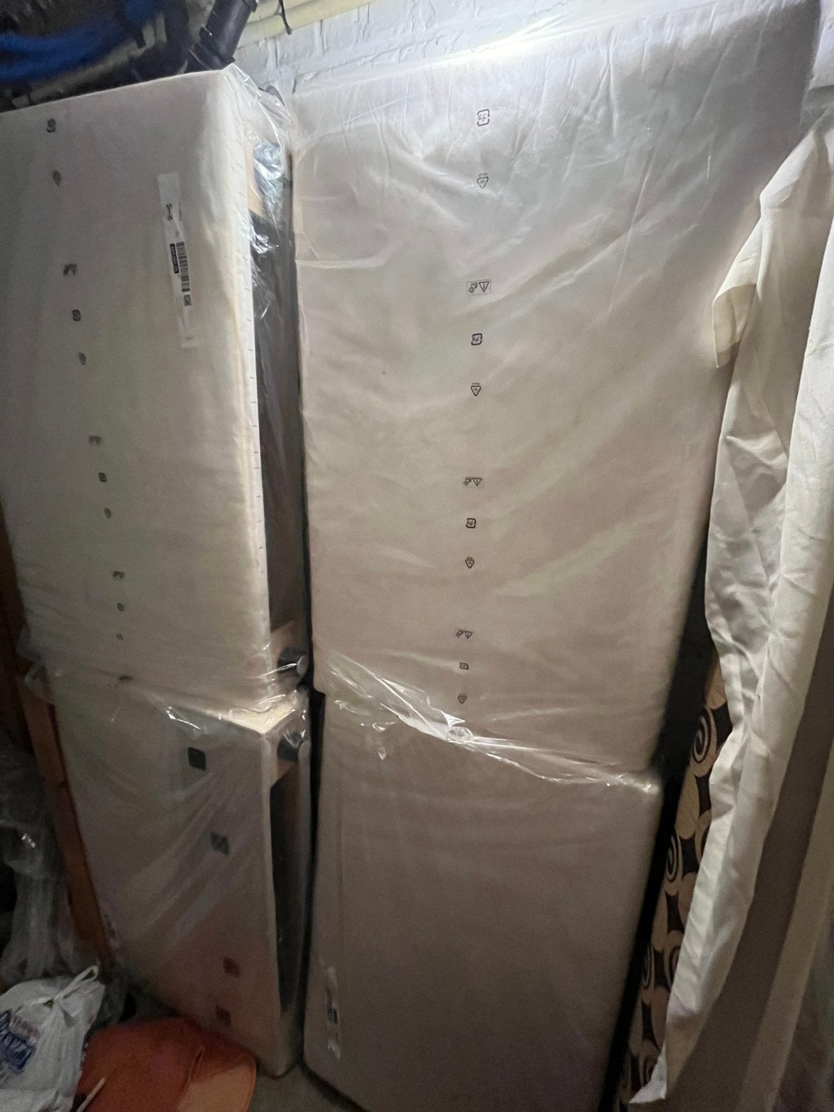 4xaccoudoirs ikea vimle gunnared beige/saxemara light, Maison & Meubles, Enlèvement, Comme neuf