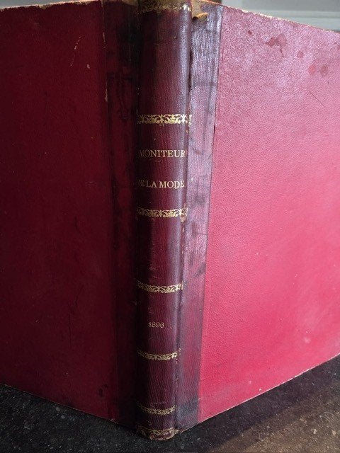 Cahier de mode 1896/ « Le moniteur de la mode », Enlèvement