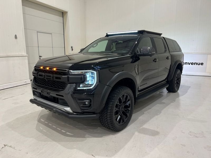 Ford Ranger * New PHEV WILDTRAK SPECIAL BLACK EDITION *, Auto's, Ford, Automaat, 281 pk, Zwart, 4 cilinders