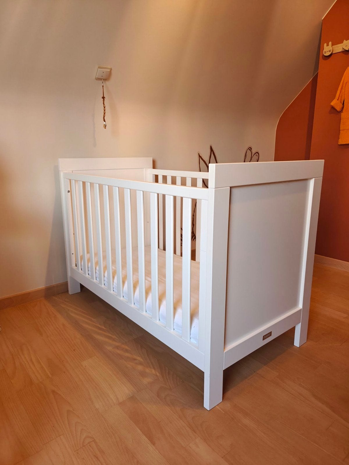 Bopita babybed en toebehoren 120x60, Ophalen, Zo goed als nieuw, Jongetje of Meisje