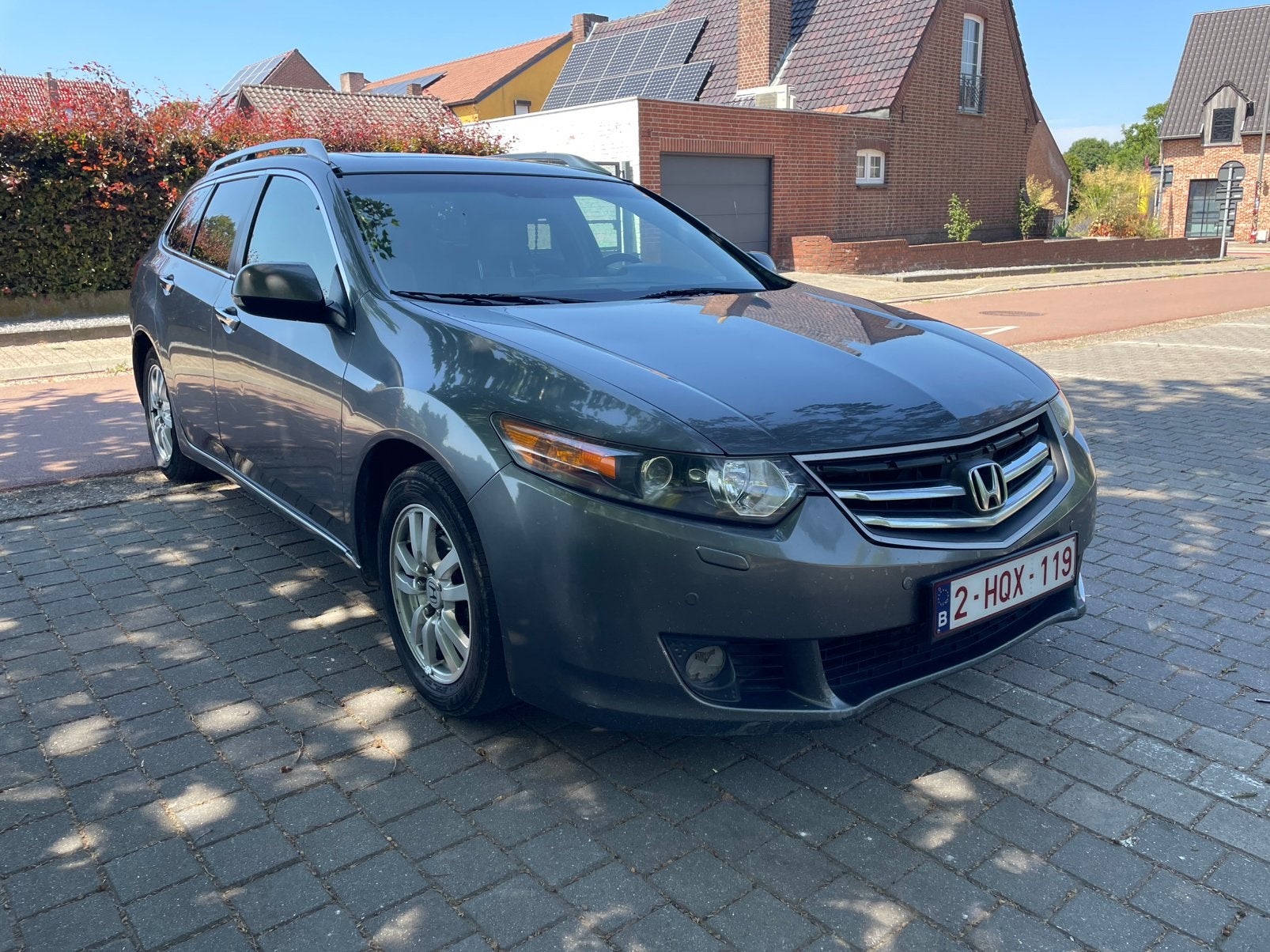HONDA  ACCORD  TOURER 2.2 D, Auto's, Euro 5, Leder, 5 deurs, Particulier
