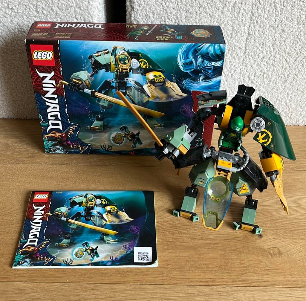 Lego Ninjago 71750 Lloyd’s hydro mech onderwaterbouwset, Ophalen, Lego, Zo goed als nieuw, Compleet