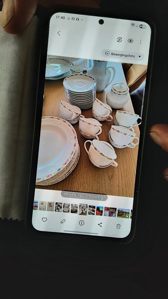 Limoge compleet eetservies en koffie servies 12 pers, Huis en Inrichting, Ophalen, Overige merken, Klassiek, Zo goed als nieuw