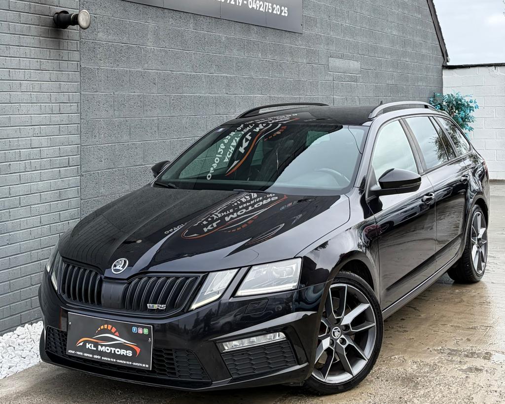 SKODA OCTAVIA VRS 2.0TSI DSG 230CV 178 000KM CARPASS 2017, Autos, Achat, Euro 6, Entreprise, Alcantara
