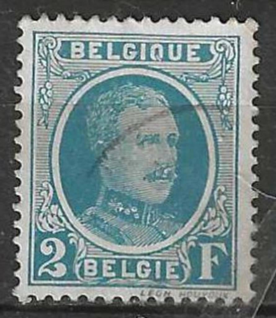 Belgie 1921/1927 - Yvert/OBP 208 - Koning Albert I. (ST), Postzegels en Munten, Postzegels | Europa | België, Gestempeld, Koninklijk huis
