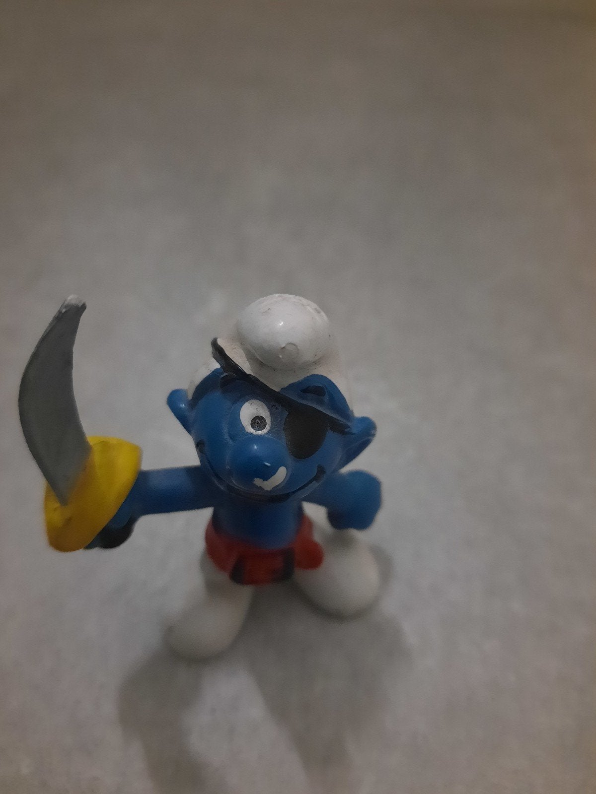 set van 4 smurfen, Verzamelen, Ophalen, Zo goed als nieuw, Smurfin, Poppetje, Figuurtje of Knuffel