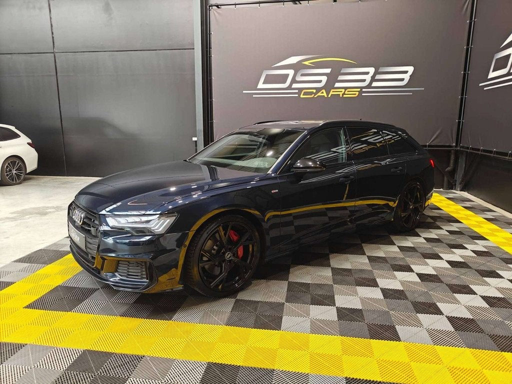 Audi A6 55 TFSI e Quattro Competition S-line/21"/LED/Keyle, Auto's, Automaat, Gebruikt, Zwart, 4 cilinders
