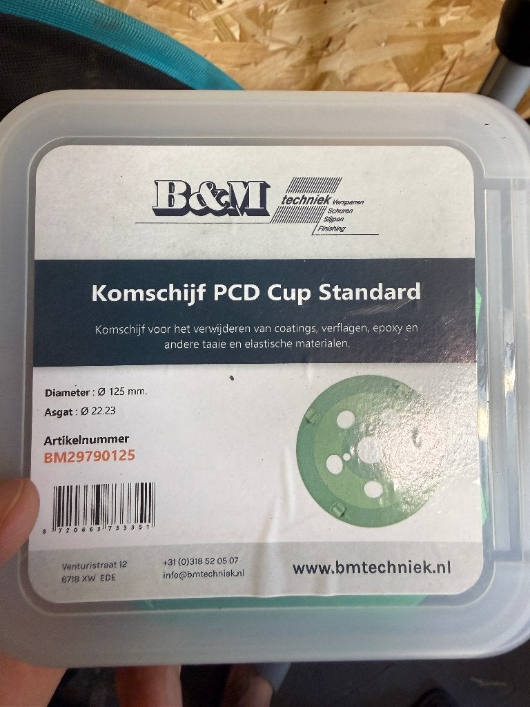Diamant komschijf pcd cup standard, Doe-het-zelf en Bouw, Ophalen of Verzenden, Nieuw, Overige typen, Overige merken