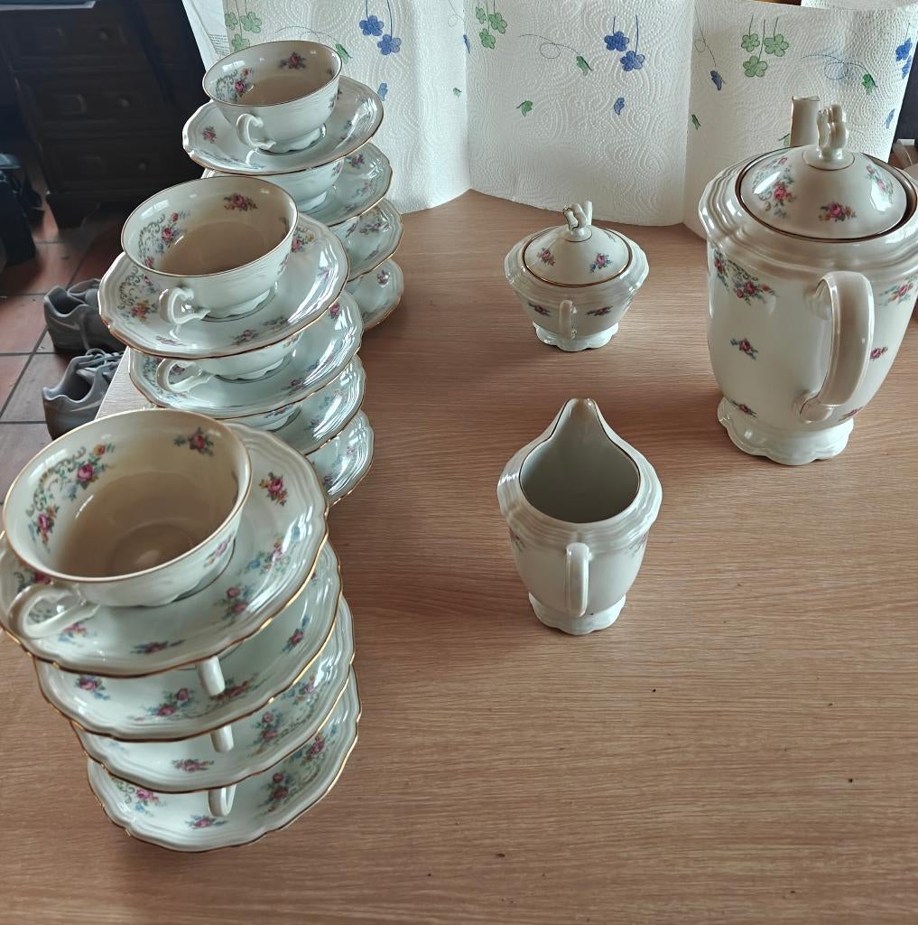 Koffieservies, Huis en Inrichting, Ophalen, Blond Amsterdam, Zo goed als nieuw, Aardewerk
