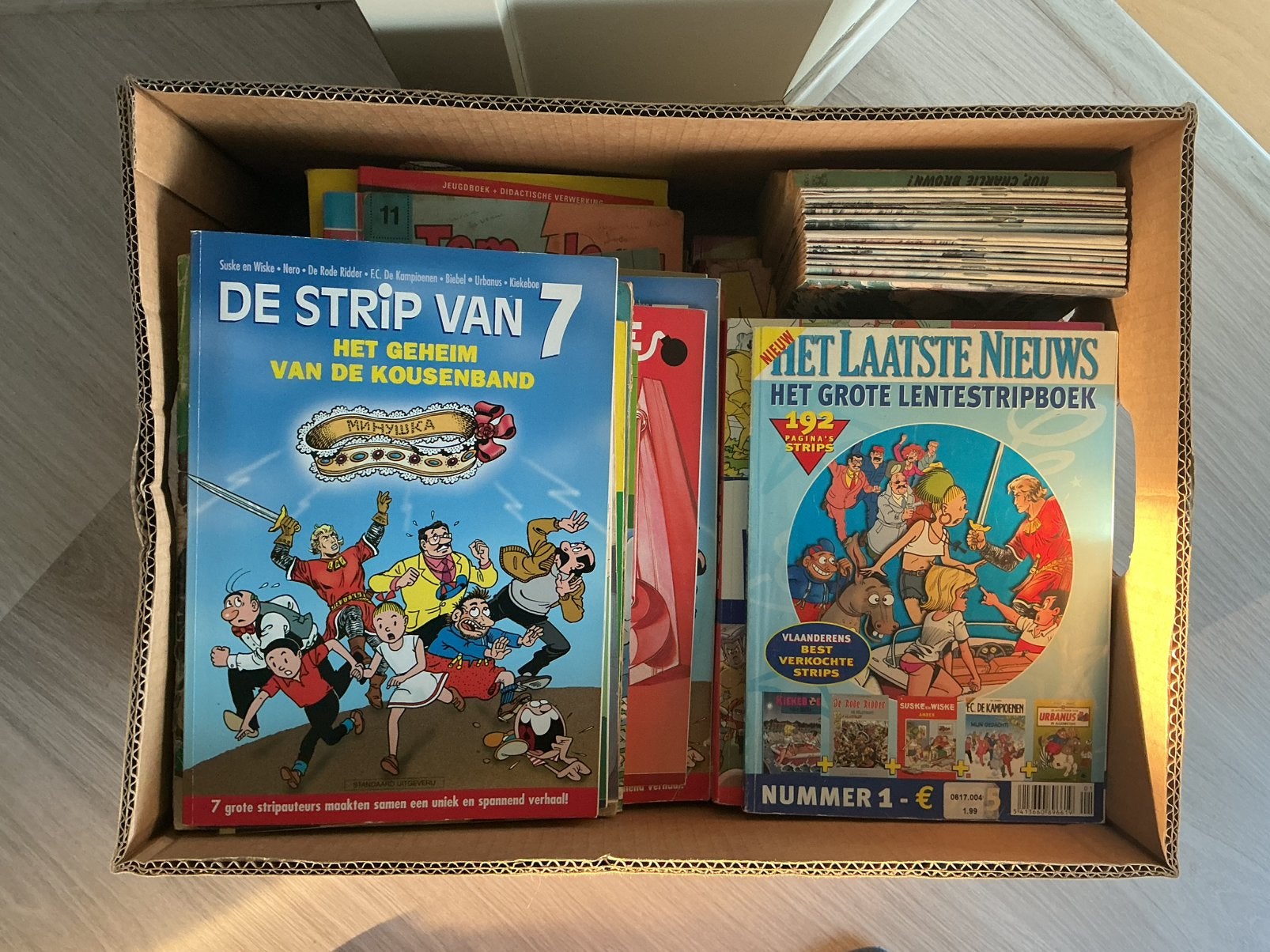 Bananendoos vol strips, Boeken, Ophalen, Gelezen