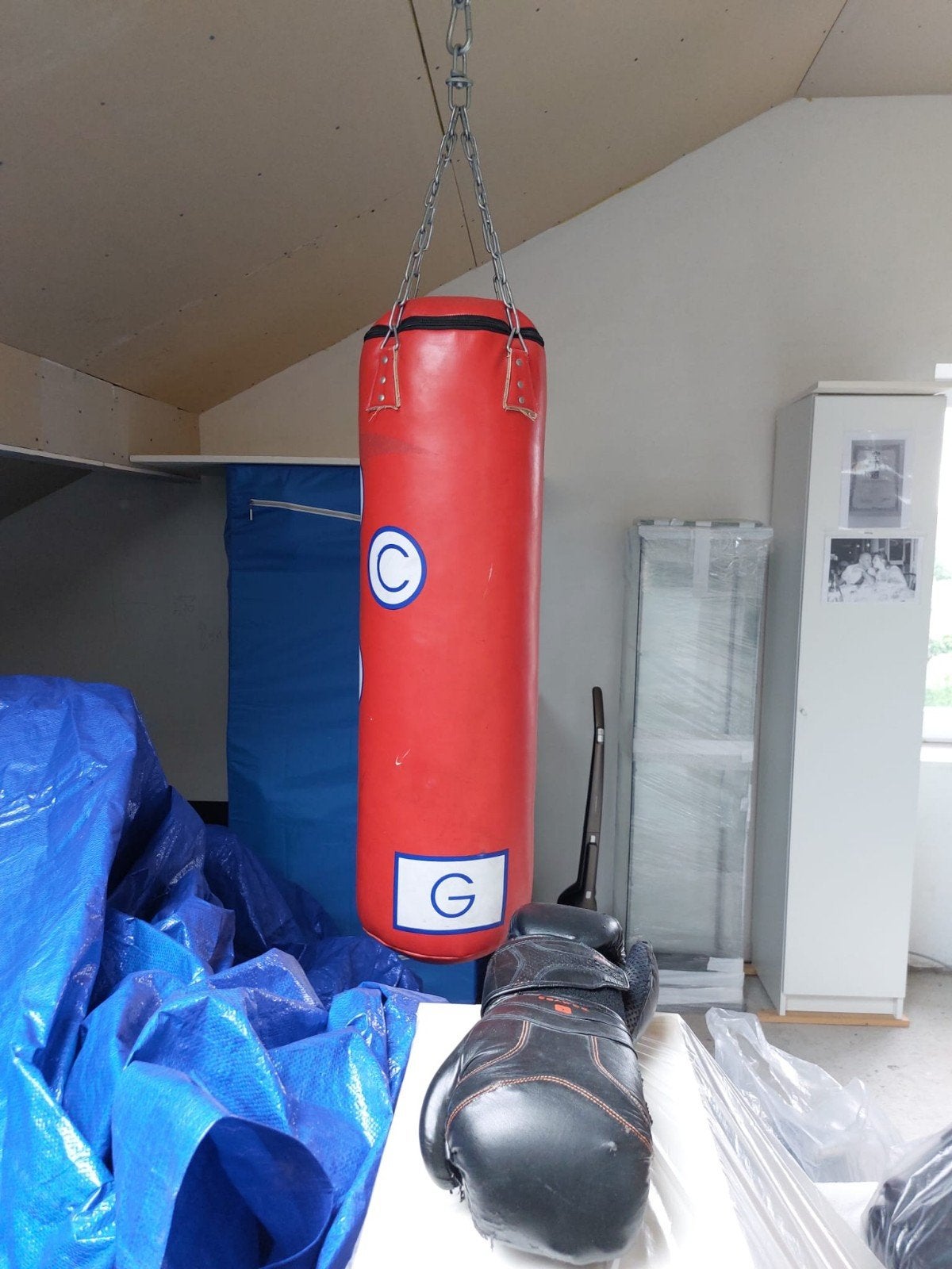 Sac de frappe 110cm - 25kg, Sac de boxe