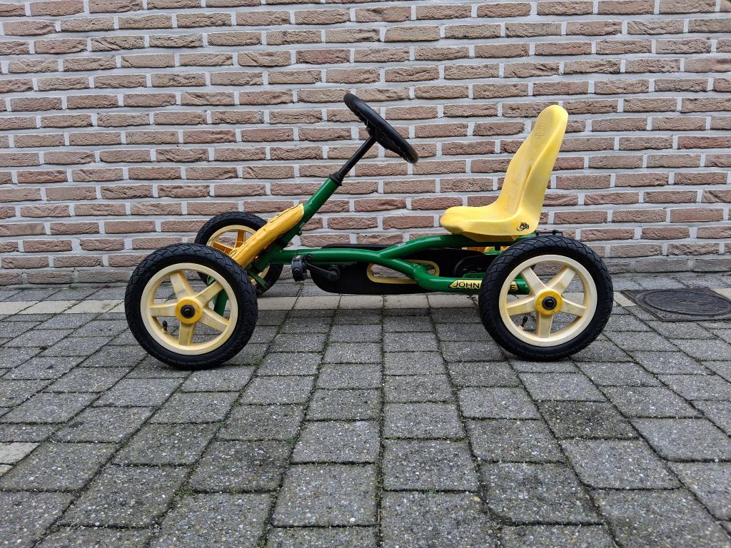 Berg skelter gocart Type Buddy John Deere, Kinderen en Baby's, Ophalen, Zo goed als nieuw, Berg, Vrijloopautomaat