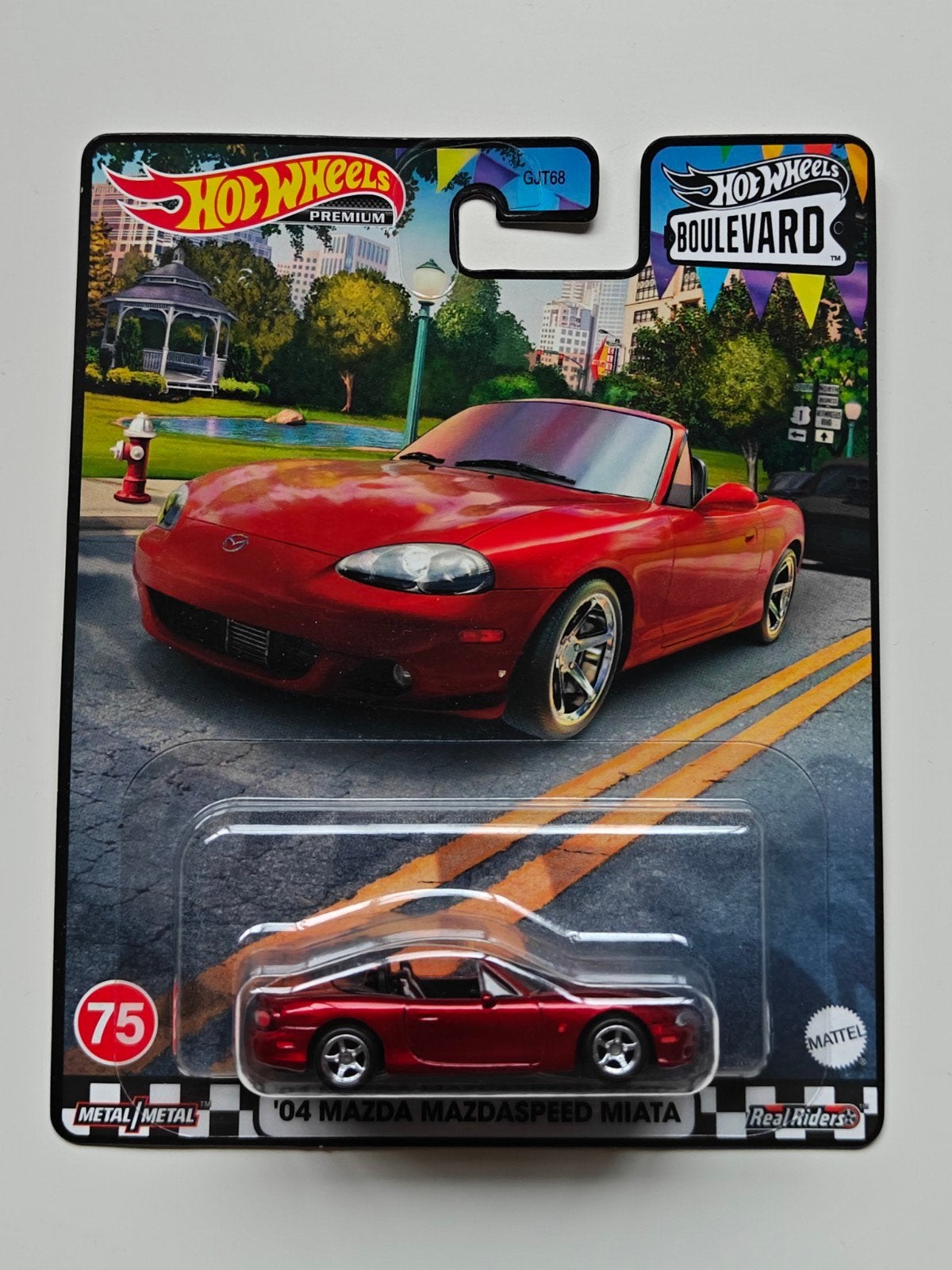 Hot Wheels Boulevard Mazda Mazdaspeed Miata MX-5 Rood, Ophalen of Verzenden, Auto