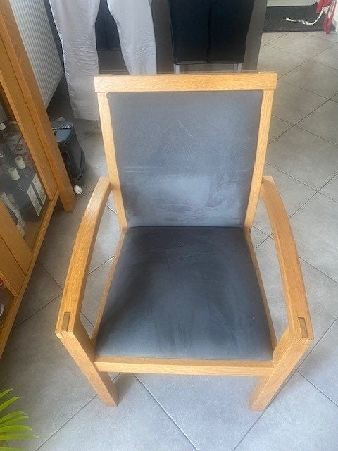 stoelen, Huis en Inrichting, Ophalen, Gebruikt, Vijf, Zes of meer stoelen, Stof