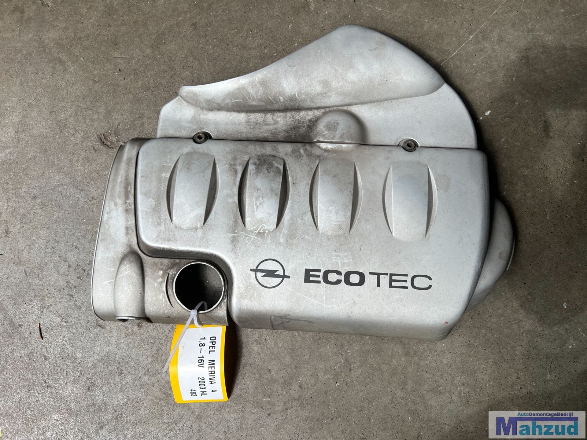 OPEL MERIVA A 1.8 Motor plaat 90536367, Gebruikt, Opel Automobile GmbH, Kontakt@opel-infoservice.de, Opel