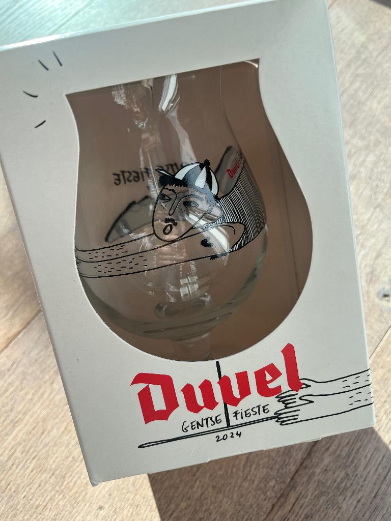 Duvel glas Gentse feesten 2024 Helen B, Verzamelen, Ophalen, Nieuw