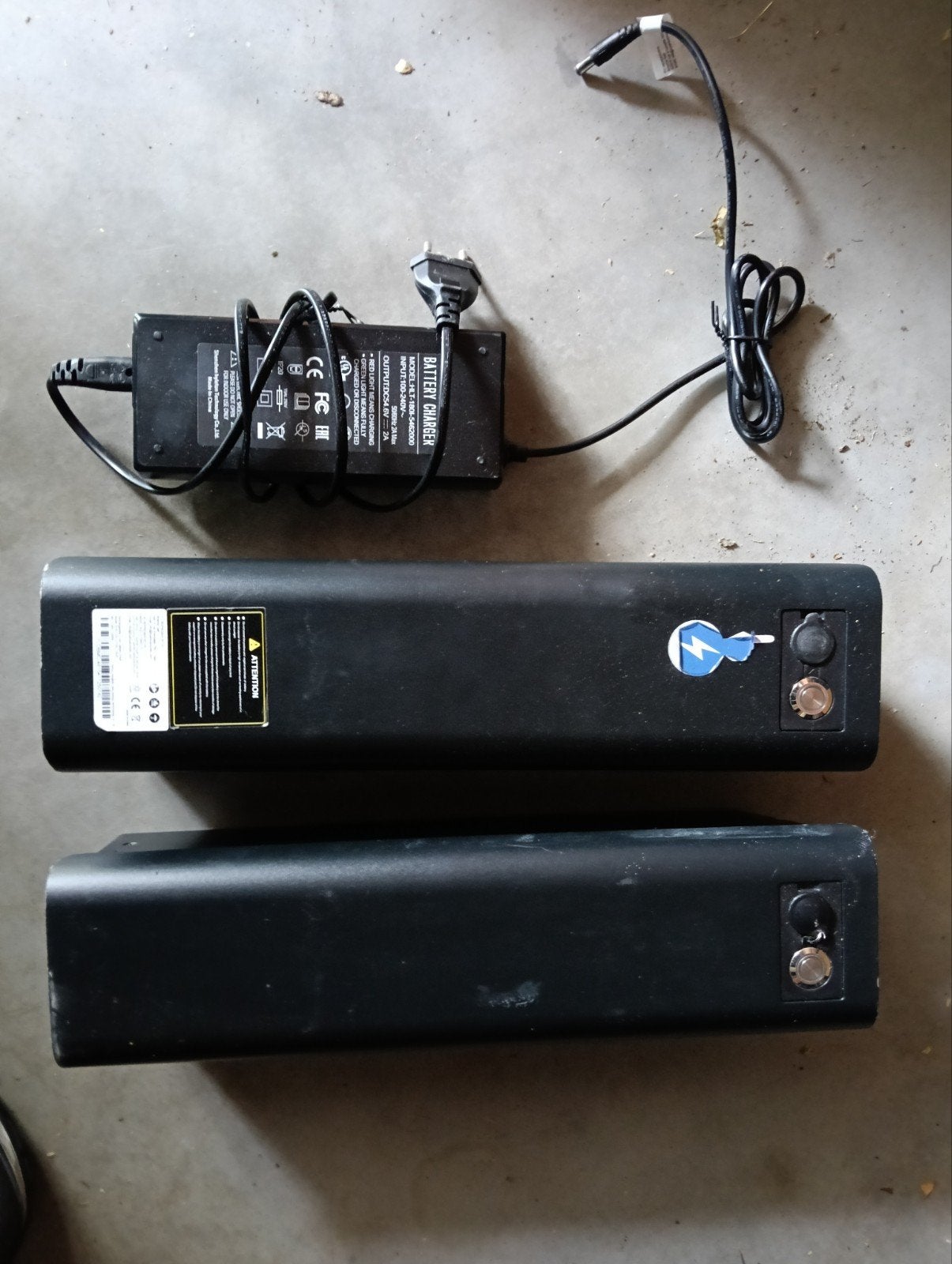 Koolux X3 e-bike 2 batterijen + lader., Ophalen