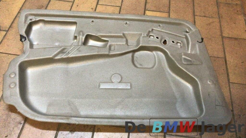 Geluidsisolatie linksvoor deur BMW E60 E61 51487033651, Enlèvement ou Envoi, Utilisé, BMW, BMW