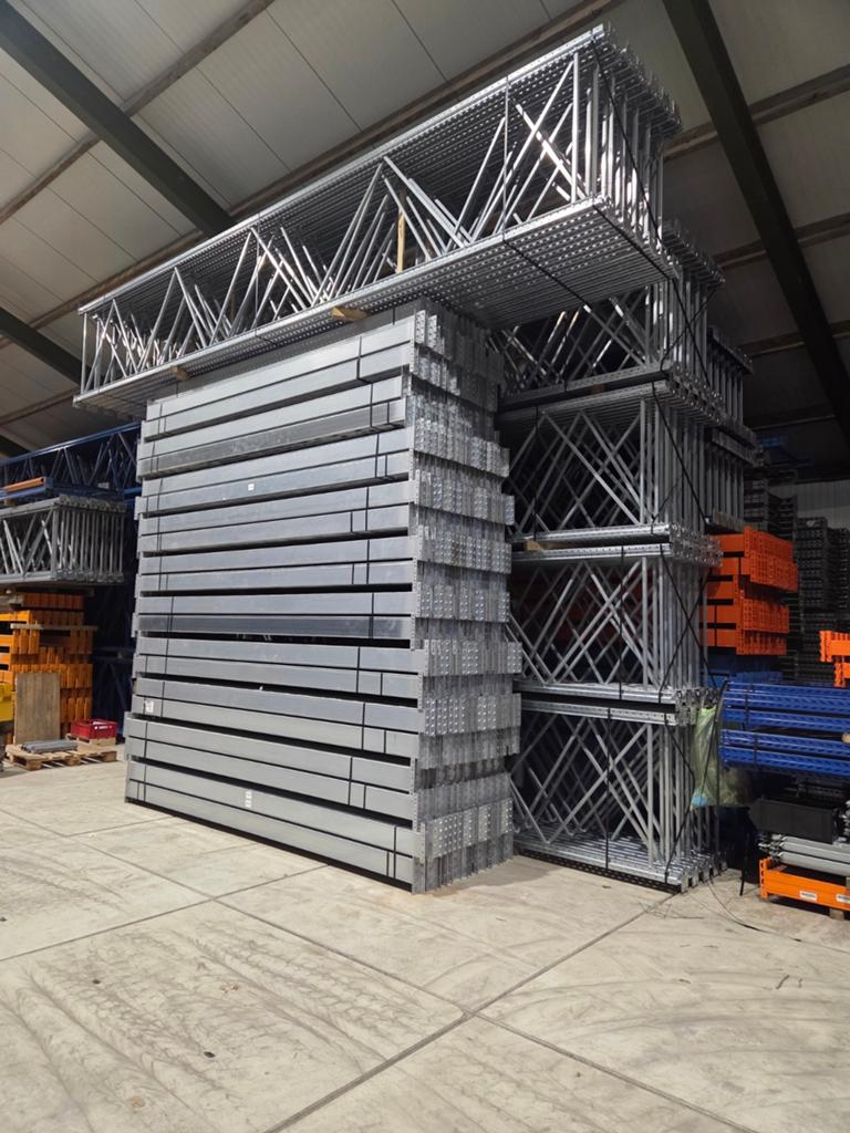 Partij Dexion P90 palletstelling 6.5x1.1x3.6m 3600kg., Ophalen