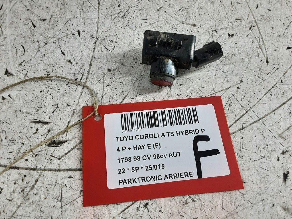 PARKEERSENSOR Toyota Corolla (E21) (01-2019/-) (8934133220), Gebruikt, Mevr. I. Hauben, Toyota, Rue de l'Espoir 34 34
4030  GRIVEGNÉE, BE