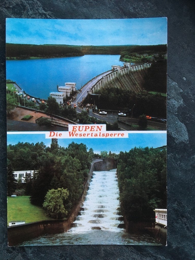 carte postale Eupen - Vesderstuwdam, Collections, Enlèvement ou Envoi, Liège