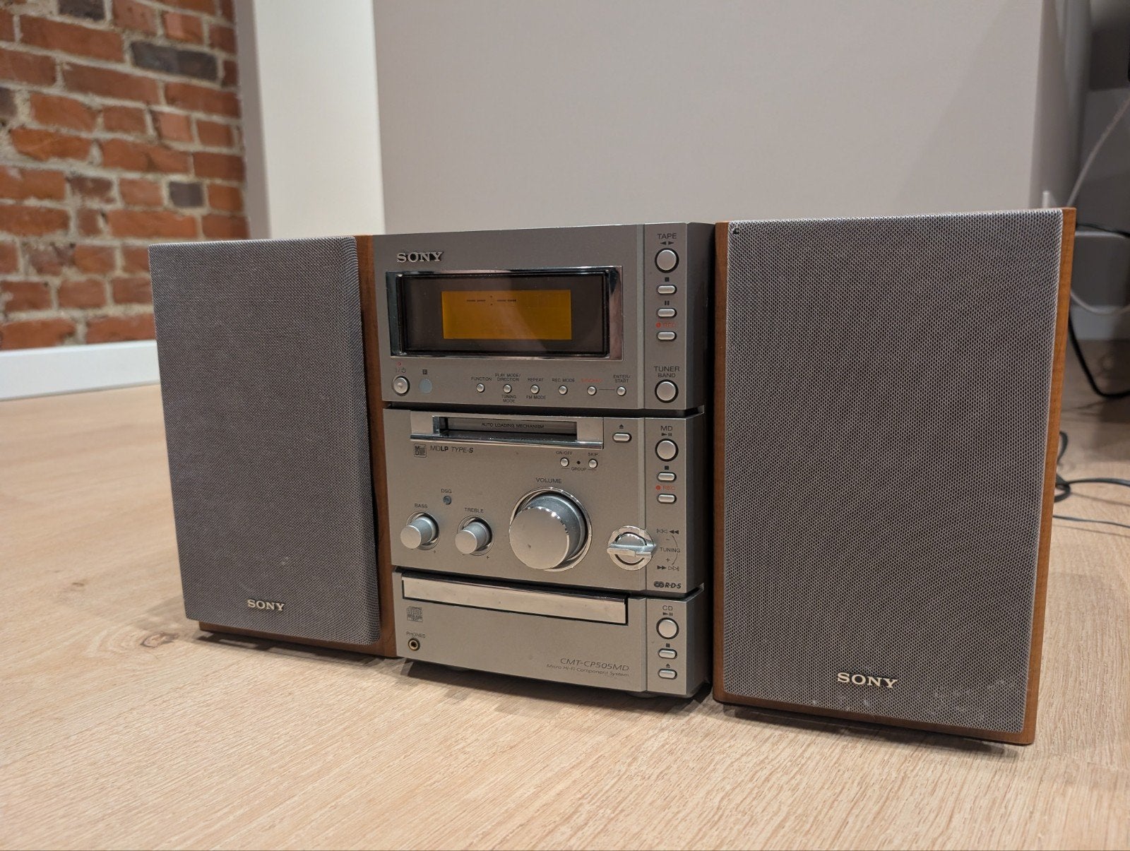 chaine Hi-Fi sony, Audio, Tv en Foto, Stereoketens, Ophalen, Gebruikt, Cassettedeck, Microset