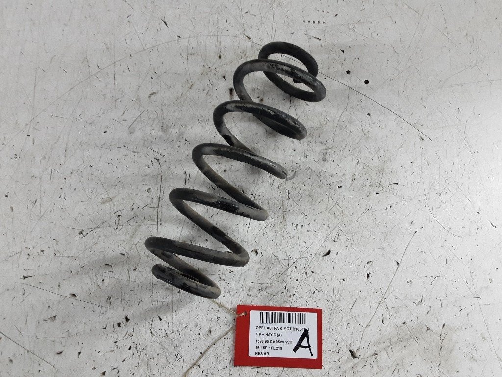 RESSORT DE SUSPENSION ARRIERE Opel Astra K (01-2015/12-2022), Autos : Pièces & Accessoires, Opel, Opel Automobile GmbH, Utilisé