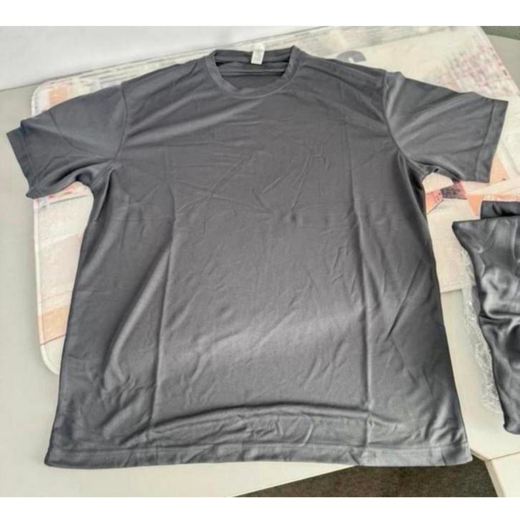 4 Stuks - Cool ademende T-shirt Hardlopen Sport Gym XL grijs, Kleding | Heren, Sportkleding, Ophalen of Verzenden, Grijs, Algemeen