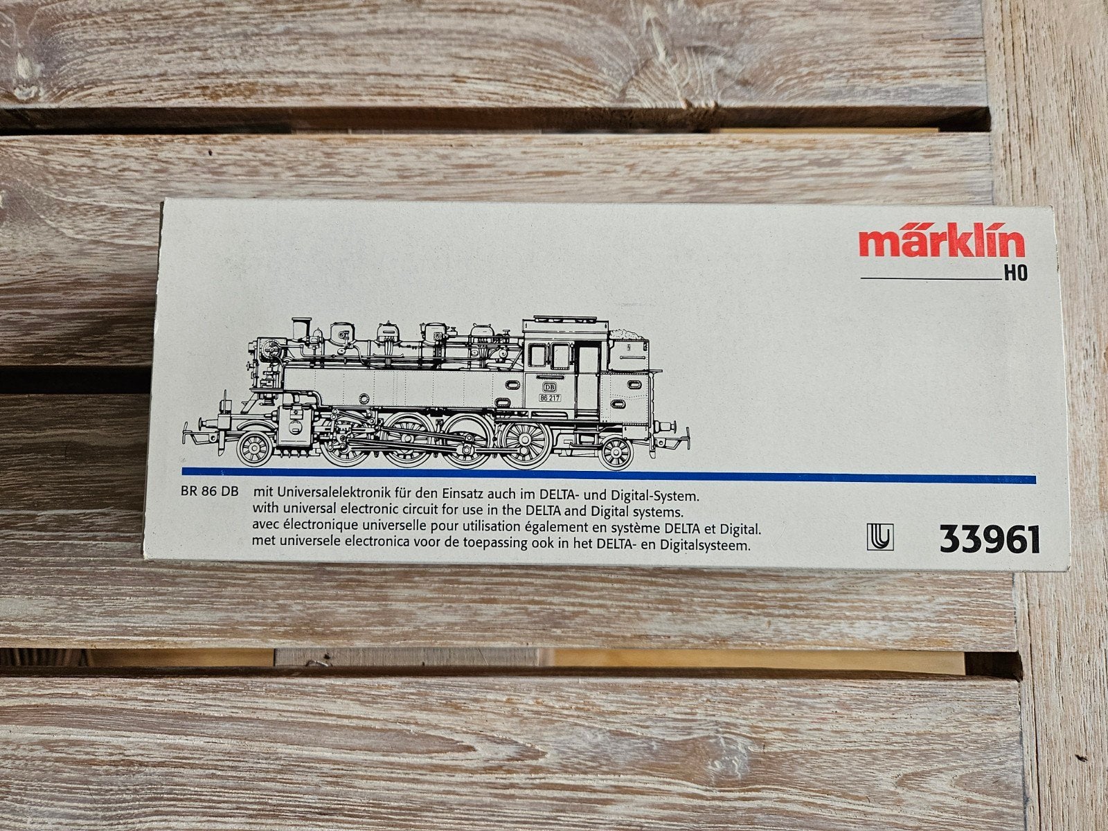 Märklin 33961 Br86 DB, Enlèvement ou Envoi, Courant alternatif, Utilisé, Locomotive