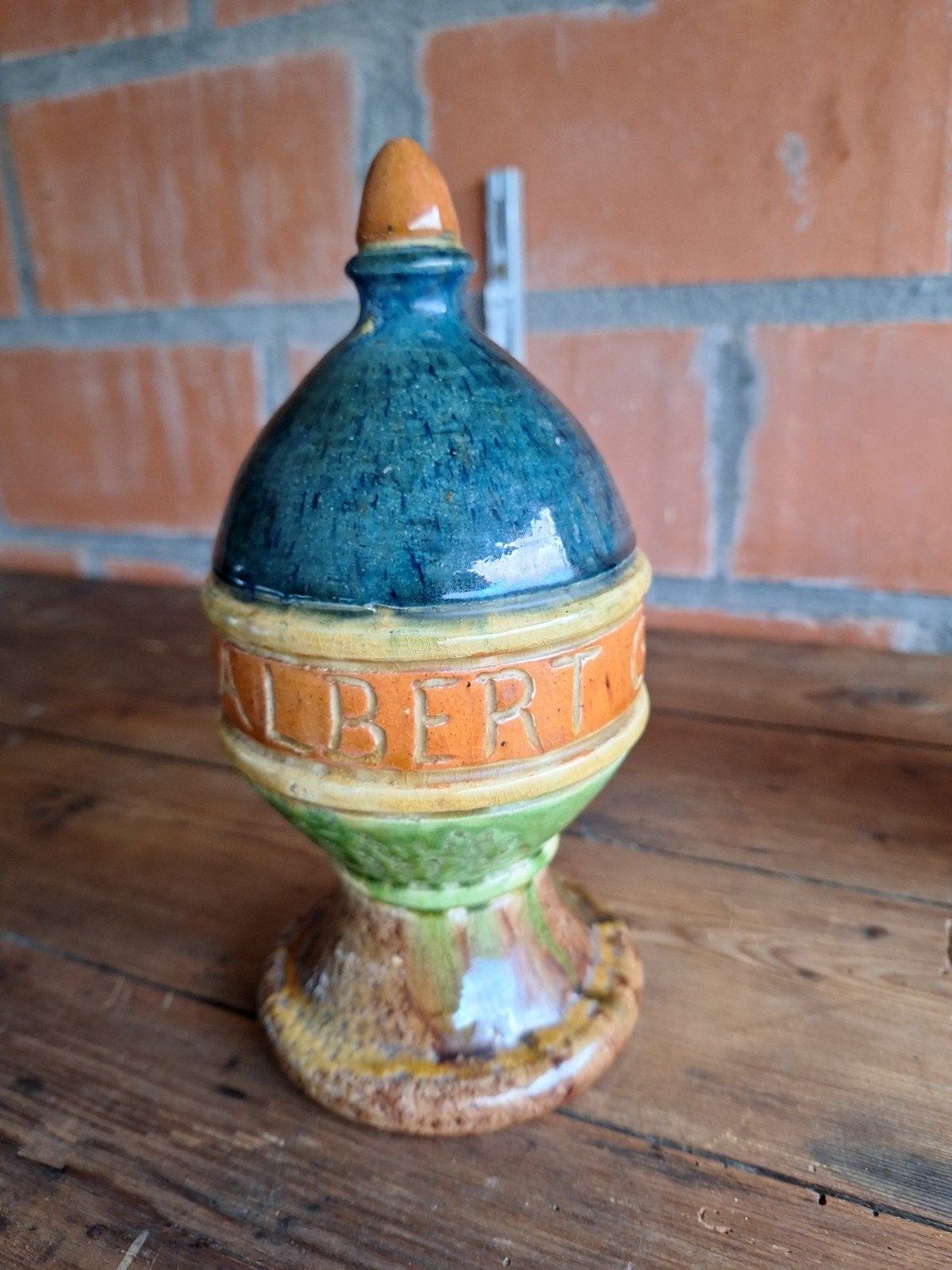 spaarpot Vlaams aardewerk, Ophalen of Verzenden