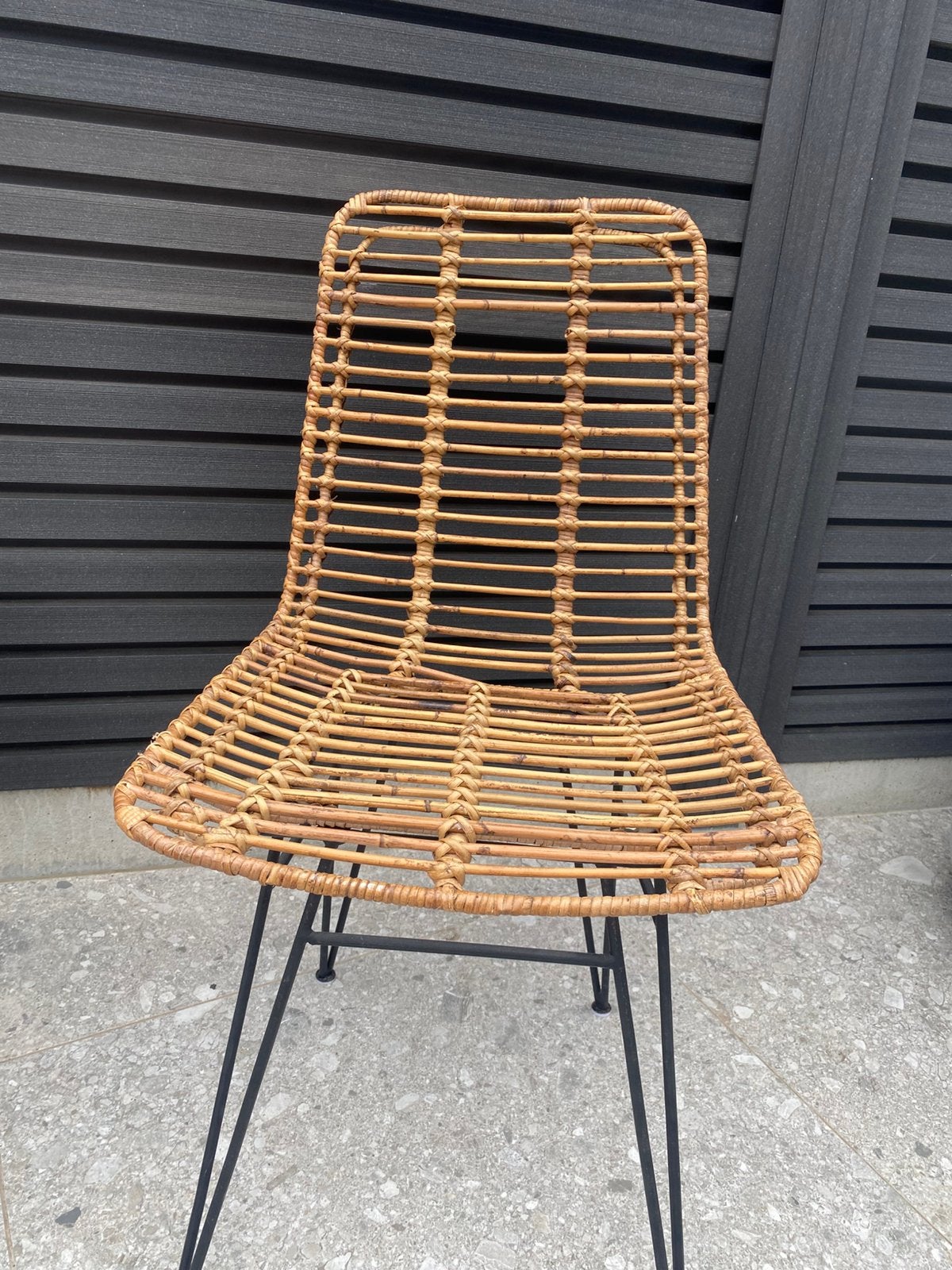 2 stoelen in rotan, Ophalen, Zo goed als nieuw