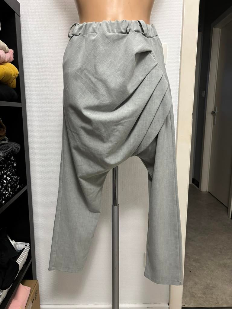 Pantalon élégant gris, Enlèvement ou Envoi, Comme neuf, Gris, Longs