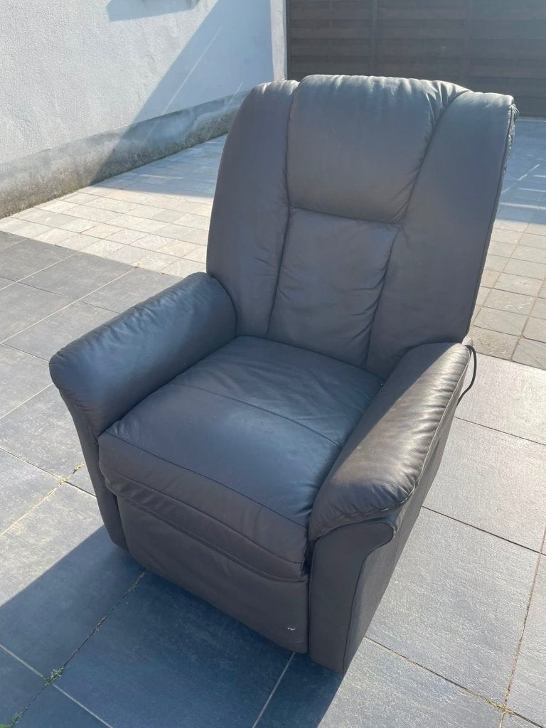 Relaxzetel, Maison & Meubles, Fauteuils, Enlèvement, Comme neuf, Cuir